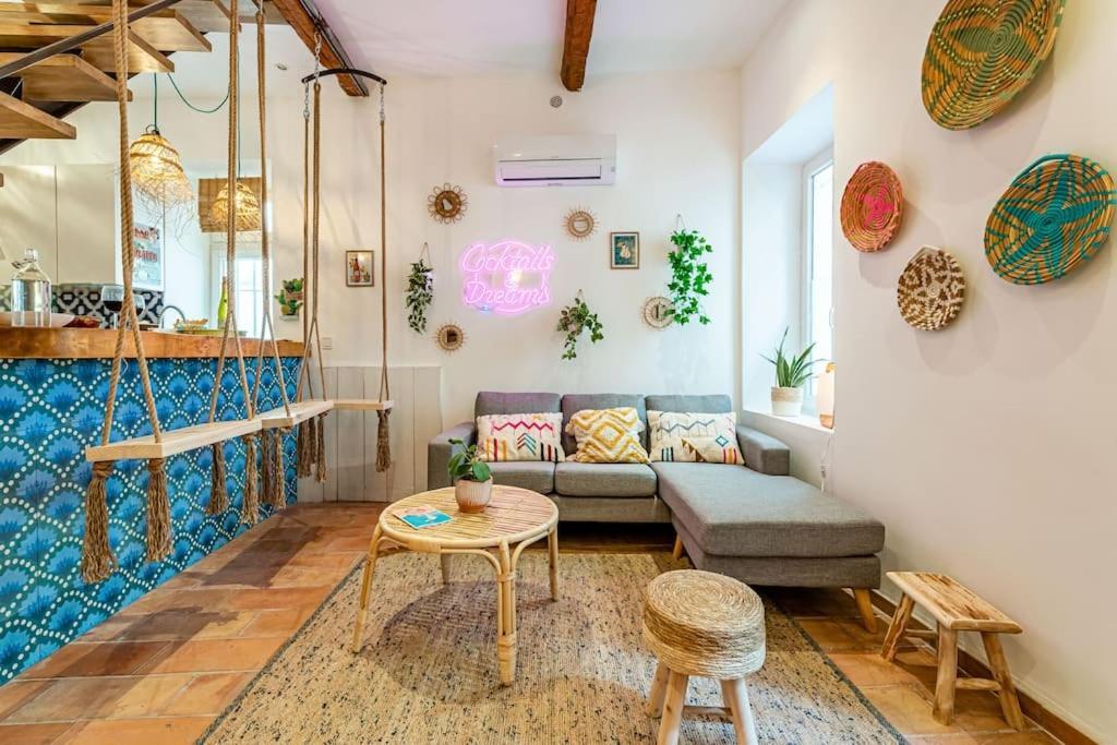 Ciotat Colada Beau Duplex Atypique A 50 M Du Port Classe 3 Etoiles La Ciotat Bagian luar foto